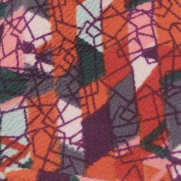 Lularoe LLR Cassie Pencil Skirt Midi Abstract Geometric Print Size Small - Picture 3 of 7